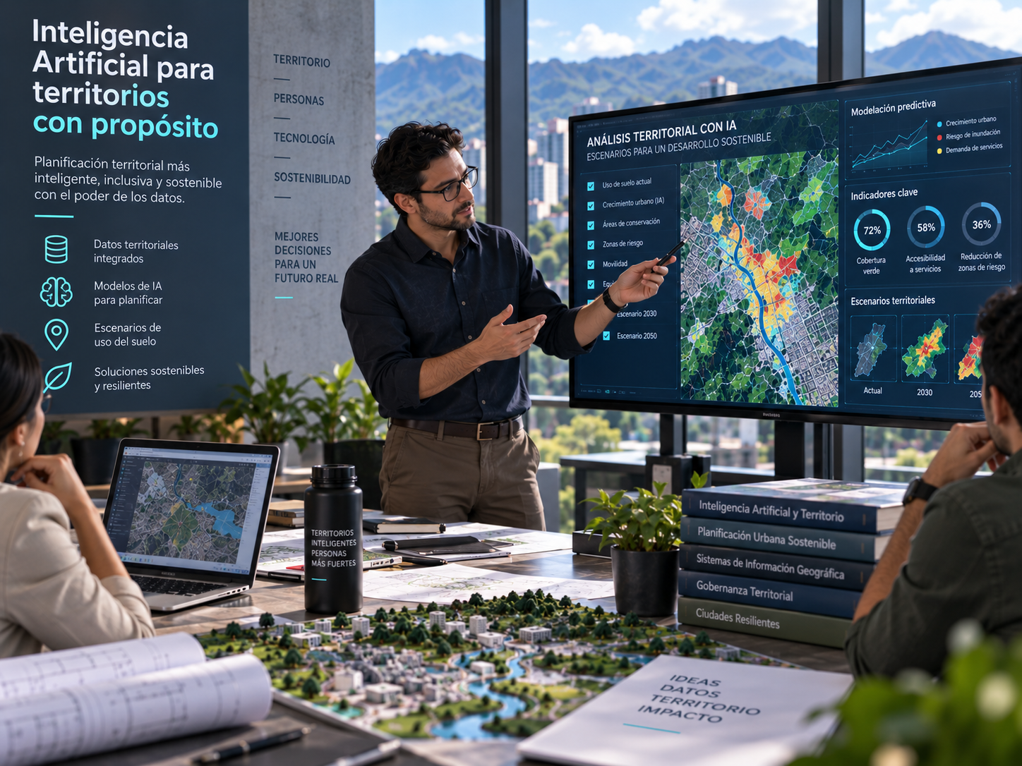 Profesional Certificado en Inteligencia Artificial para el Ordenamiento Territorial
