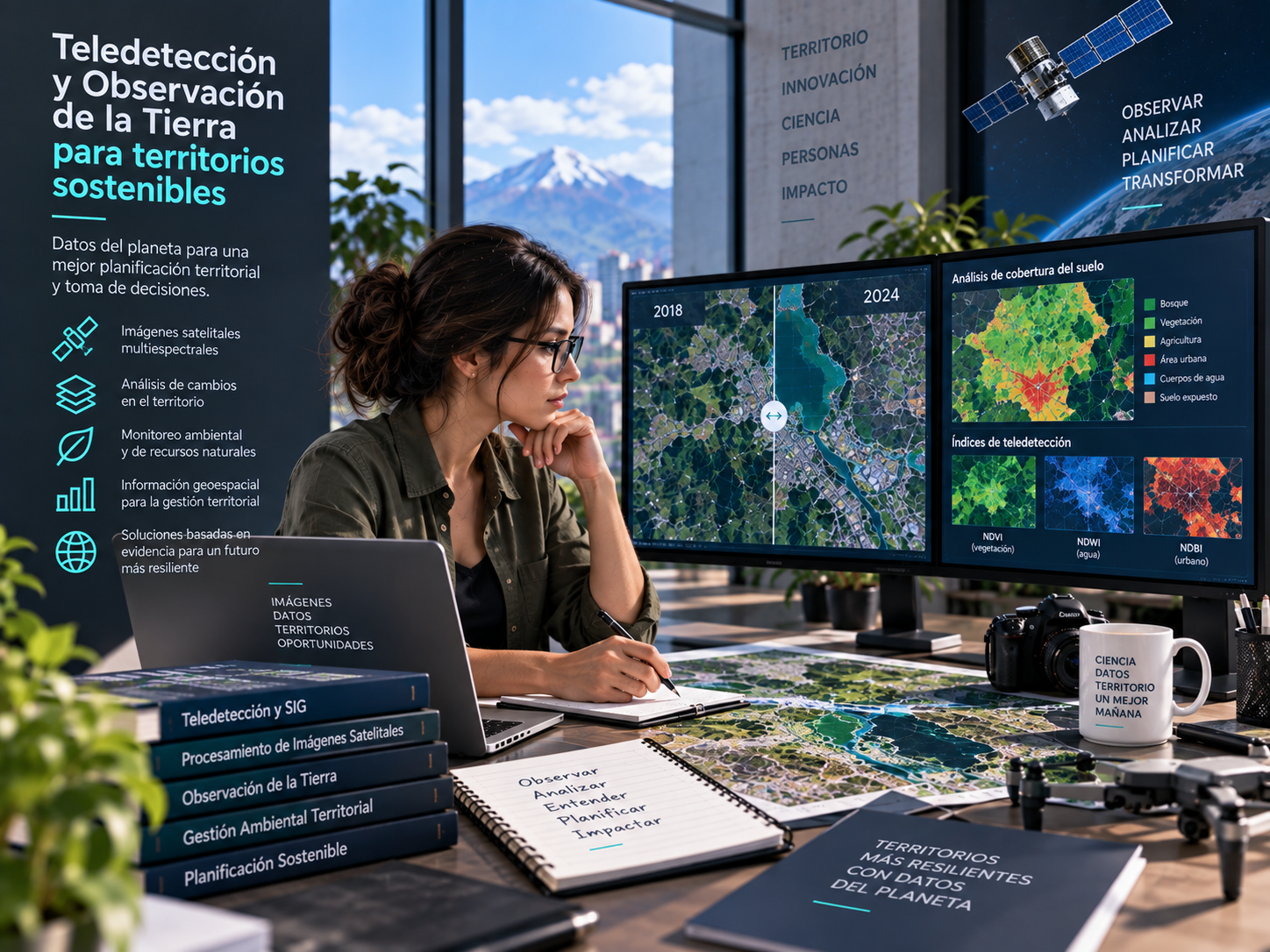 Especialista Certificado en Teledetección y Observación de la Tierra